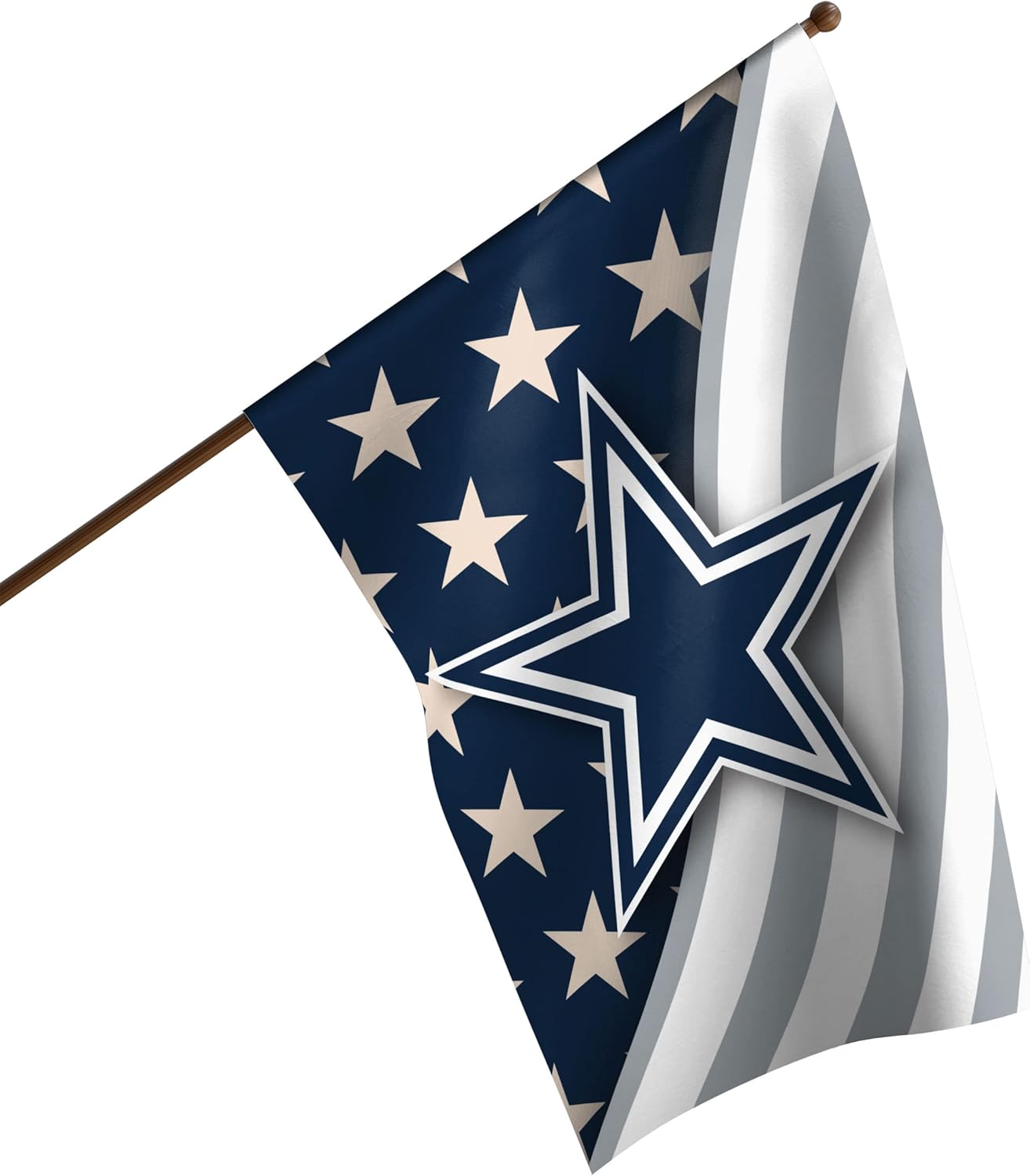 Dallas Cowboys Flag NFL Dallas Cowboys Garden Banner Flags -100% polyester 12‘’x18‘’ / 28‘’x40‘’ inches