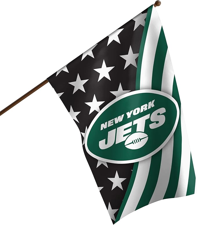 New York Jets Flag NFLNY Jets Garden Banner Flags -100% polyester 12x18 inches / 28x40 inch