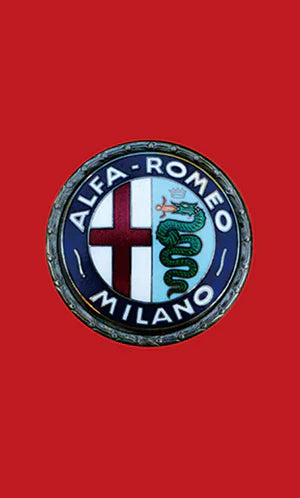 Alfa Romeo Flag-3x5ft Alfa Romeo Banner-2Metal Grommets-100% Polyester