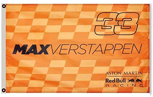 Max Verstappen 33 Flag-3x5 FT Banner-100% polyester-2 Metal Grommets
