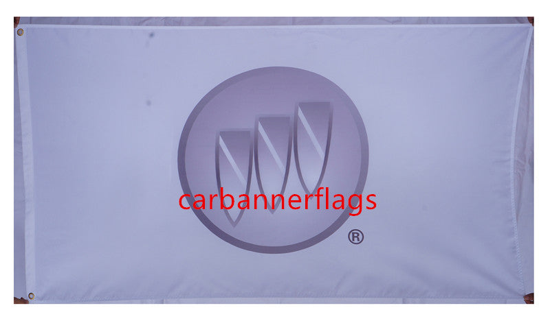 Buick flag-3x5-100% polyester-checkered Banner