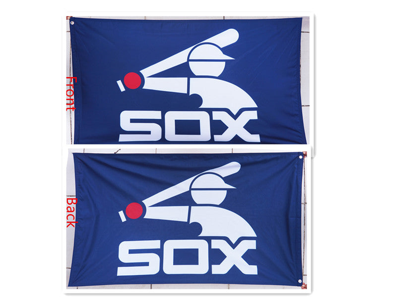 Chicago White Sox Flag-3x5 MLB White Sox Banner-100% polyester