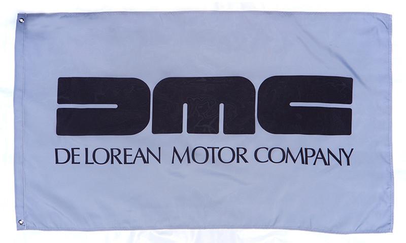 DMC Flag for Delorean Motor-3x5 FT-100% polyester Banner
