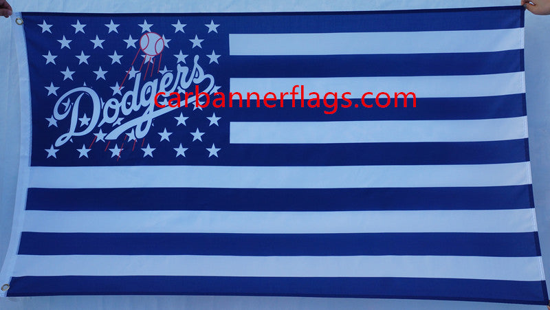 Los Angeles Dodgers Flag-3x5Ft MLB L.A. Doders Banner-100% polyester