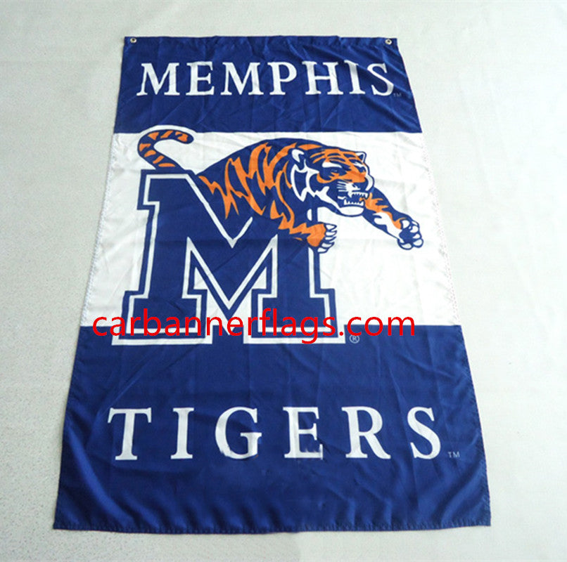 NCAA Memphis Tigers Flags University of Memphis Banner -3x5ft -100% polyester