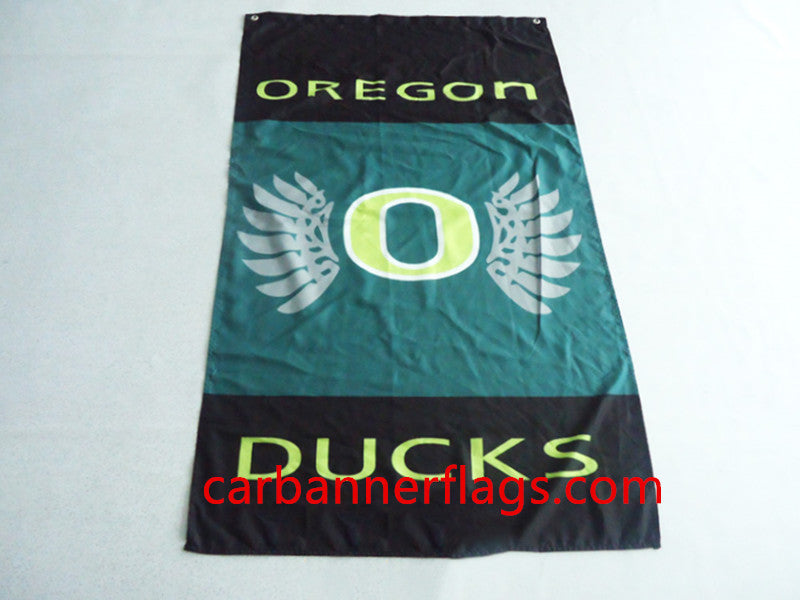 NCAA Oregon Ducks Flags University of Oregon Banner -3x5ft -100% polyester
