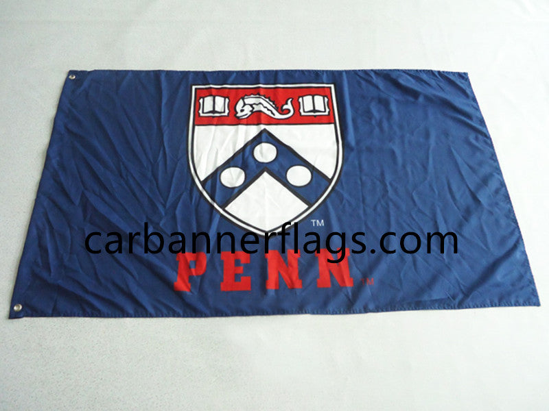 NCAA Pennsylvania Quakers Flag University of Pennsylvania Banner 3x5Ft