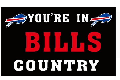 Buffalo Bills Flag-3x5 NFL Buffalo Bills Flag Banner-100% polyester-Stripes-Champions