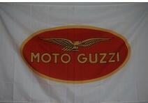 Moto Guzzi Flag-3x5 FT-100% polyester-2 Metal Grommets Banner