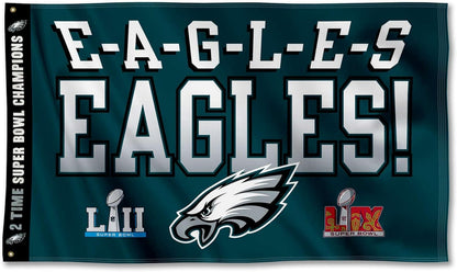 Philadelphia Eagles Flag-3x5 new NFL Philadelphia Eagles Flag Banner-100% polyester-Strips & Stars-gloves