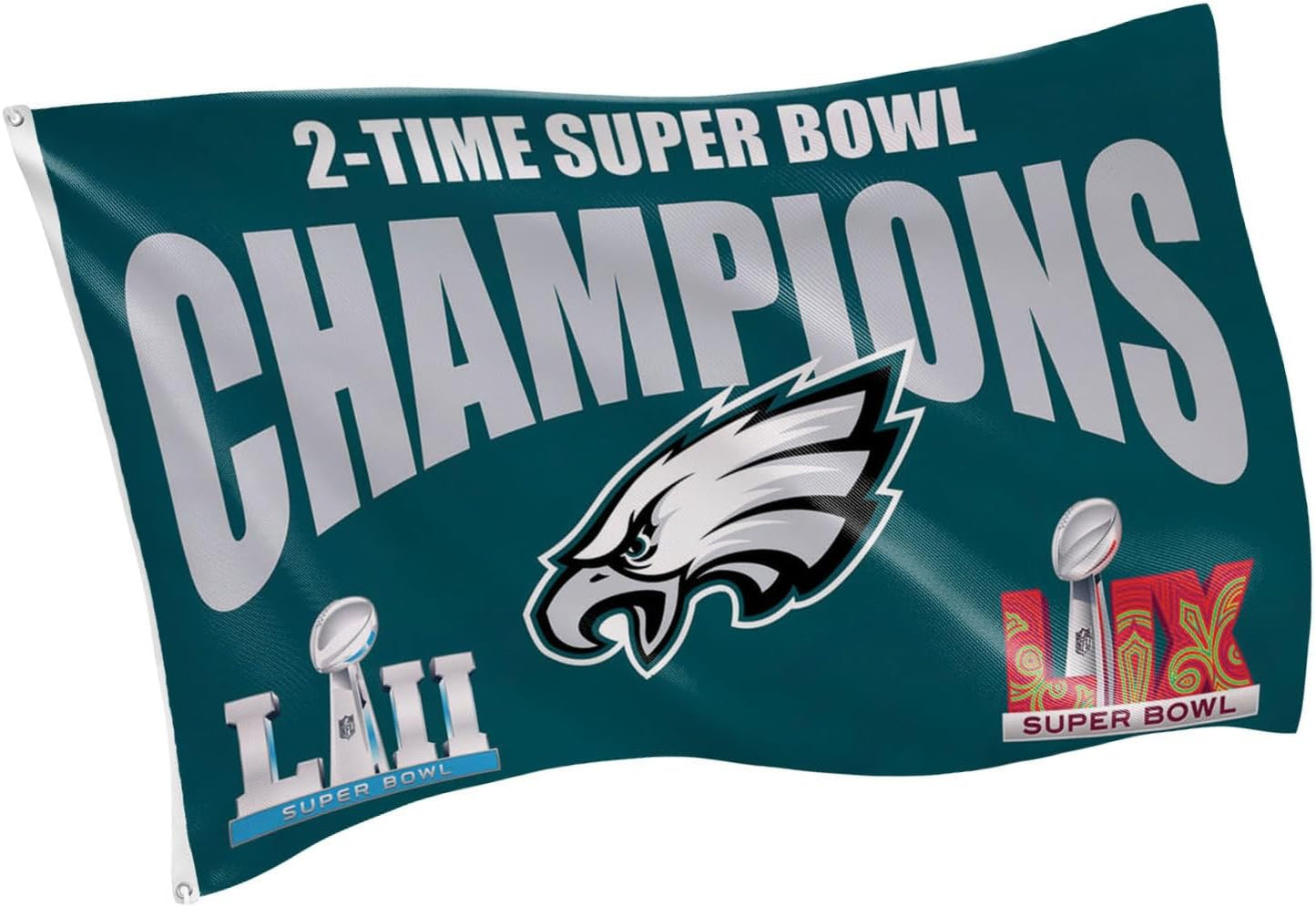 Philadelphia Eagles Flag-3x5Ft NFL Philadelphia Eagles Flag Banner-100% polyester-Strips & Stars-gloves