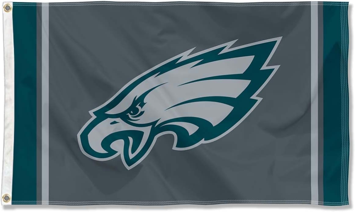 Philadelphia Eagles Flag-3x5 new NFL Philadelphia Eagles Flag Banner-100% polyester-Strips & Stars-gloves
