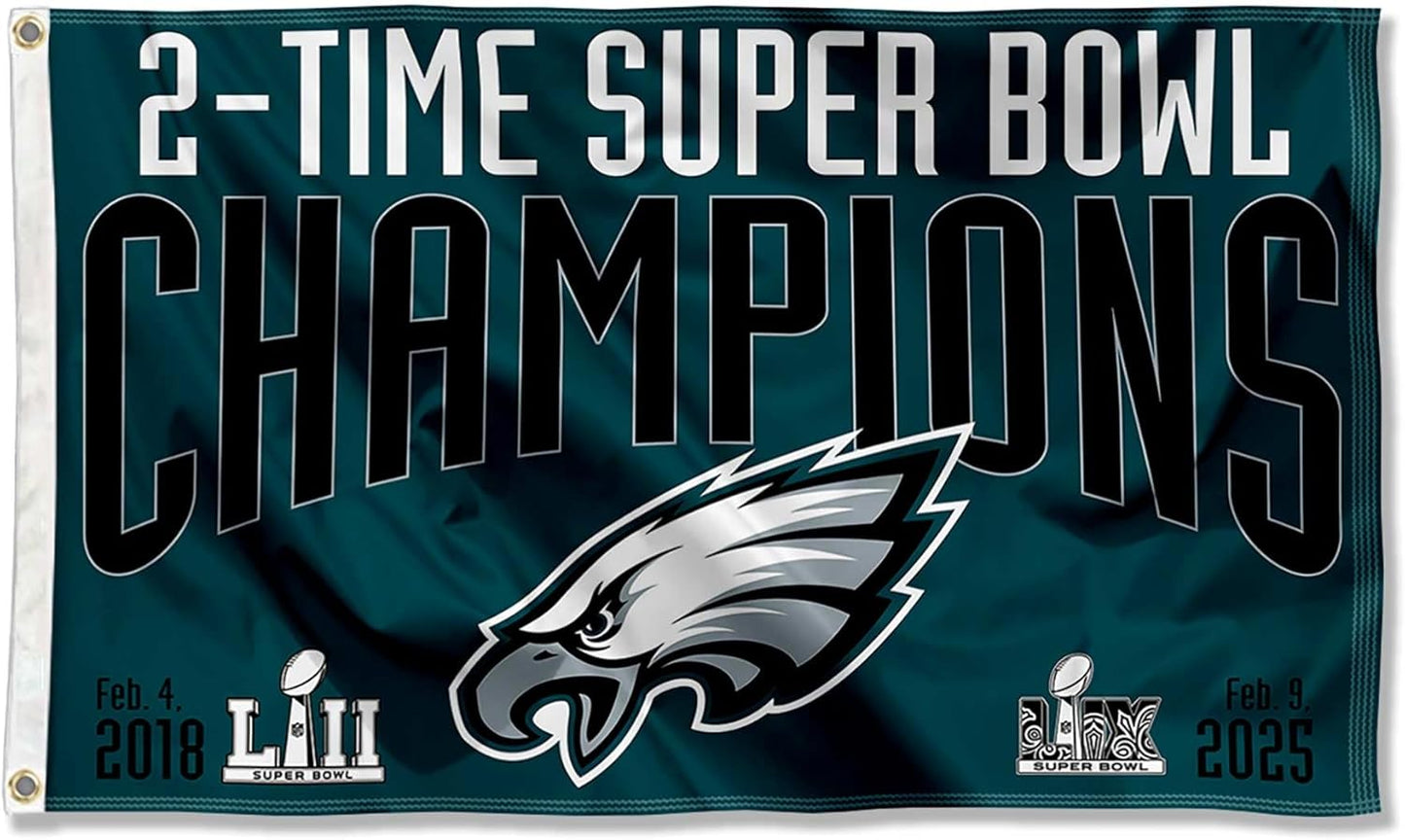 Philadelphia Eagles Flag-3x5Ft NFL Philadelphia Eagles Flag Banner-100% polyester-Strips & Stars-gloves