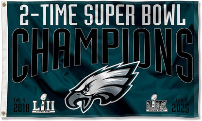 Philadelphia Eagles Flag-3x5Ft NFL Philadelphia Eagles Flag Banner-100% polyester-Strips & Stars-gloves