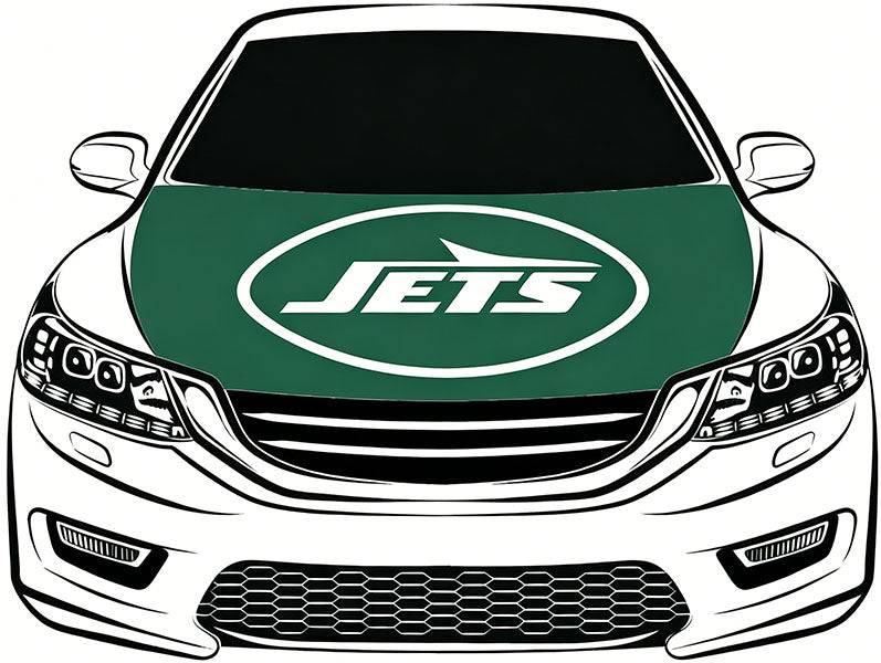 NFL New York Jets Flag-3.3x5 Ft 6X7Ft Car Hood Cover Banner Flag Of NFL SF Jets -100% polyester