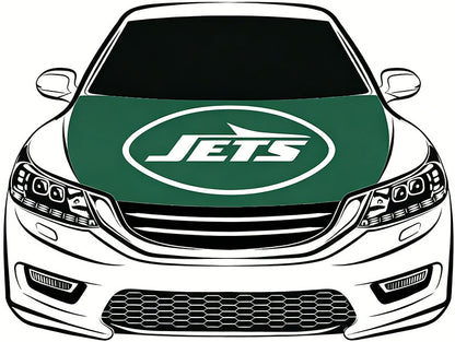 NFL New York Jets Flag-3.3x5 Ft 6X7Ft Car Hood Cover Banner Flag Of NFL SF Jets -100% polyester
