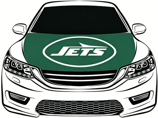 NFL New York Jets Flag-3.3x5 Ft 6X7Ft Car Hood Cover Banner Flag Of NFL SF Jets -100% polyester
