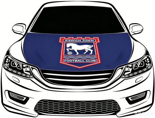 Ipswich Town Football Club  Flag-3.3x5 Ft 6X7Ft Car Hood Cover Banner Flag Of UK Ipswich  -100% polyester
