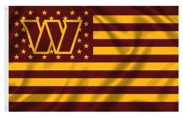 Washington Commanders Flag-3x5FT -100% polyester NFL Washington Redskins Banner Washington Champions Flags