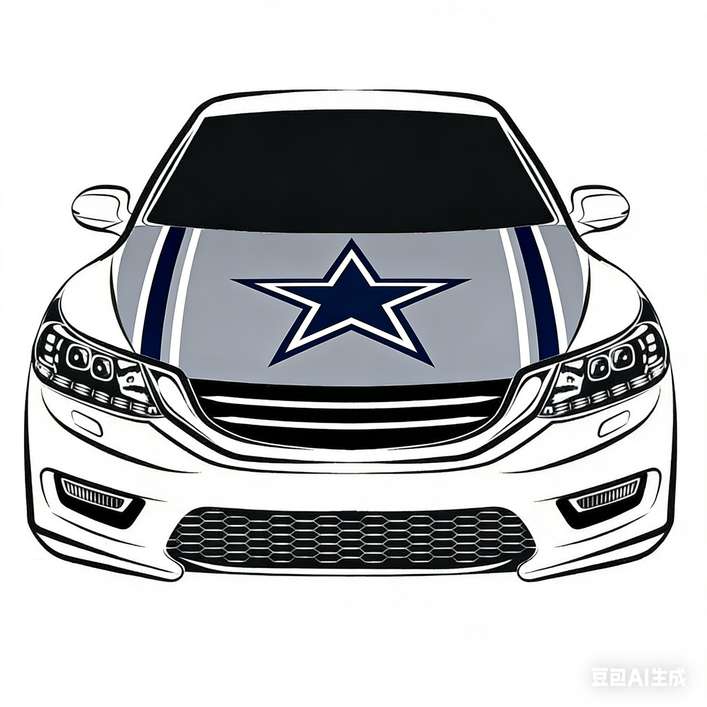 NFL Dalls Cowboys Flag-3.3x5 Ft 6X7Ft Car Hood Cover Banner Flag Of Dalls Cowboys -100% polyester