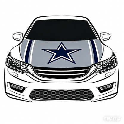 NFL Dalls Cowboys Flag-3.3x5 Ft 6X7Ft Car Hood Cover Banner Flag Of Dalls Cowboys -100% polyester