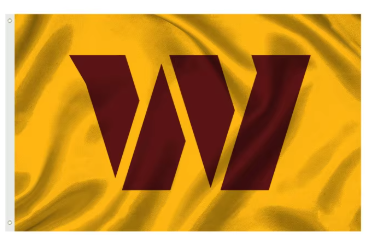 Washington Commanders Flag-3x5FT -100% polyester NFL Washington Redskins Banner Washington Champions Flags