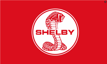 Ford Shebly Flag-3x5 FT Banner-100% polyester-2 Metal Gromme Shelby Banner