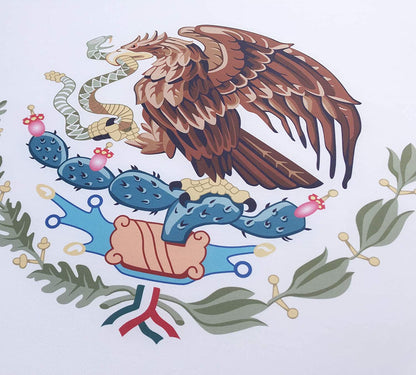 Mexico National Team Flag, Car Hood Cover Flag of Mexico Football Team, Engine Banner Flags,3.3X5ft,100% Polyester Elastic Fabrics Can be Washed