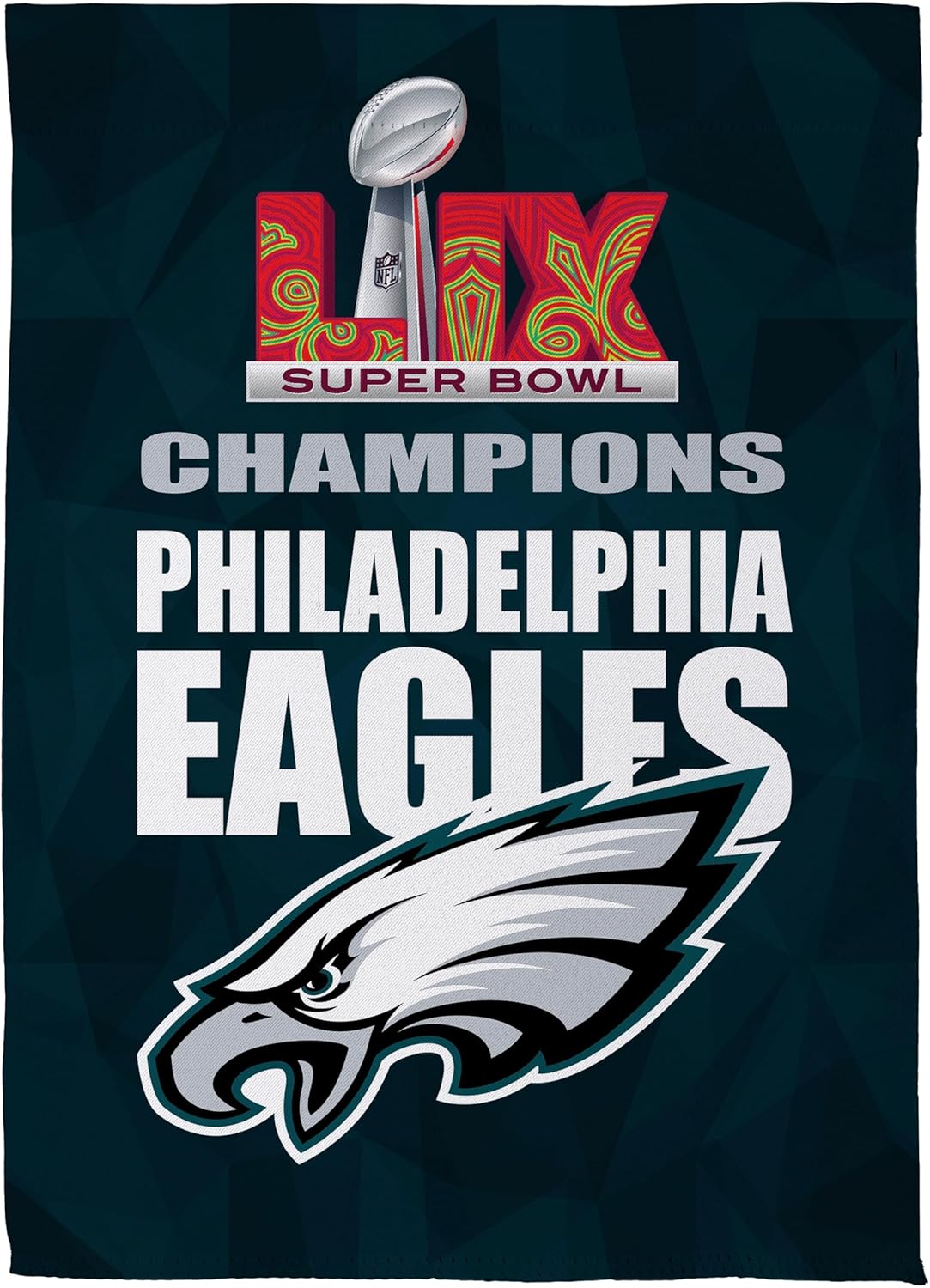 Philadelphia Eagles Flag-3x5 NFL Philadelphia Eagles Banner Flags-100% polyester-Strips & Stars-gloves