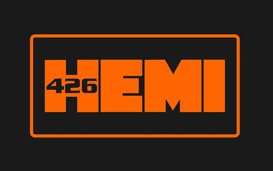 426 Hemi Flag-3x5 FT Banner-100% polyester-2 Metal Grommets