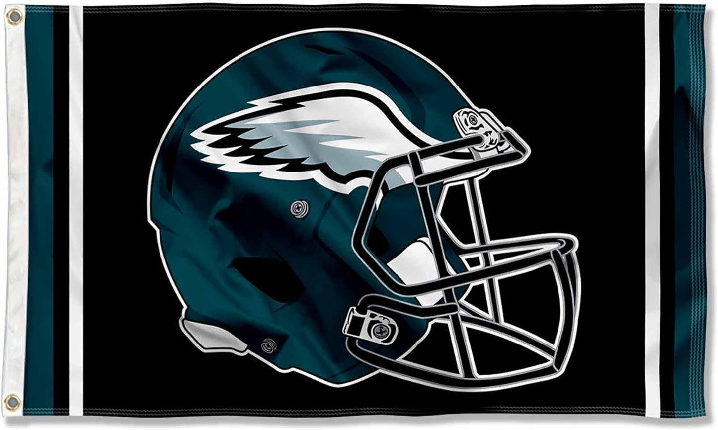 Philadelphia Eagles Flag-3x5Ft NFL Philadelphia Eagles Flag Banner-100% polyester-Strips & Stars-gloves