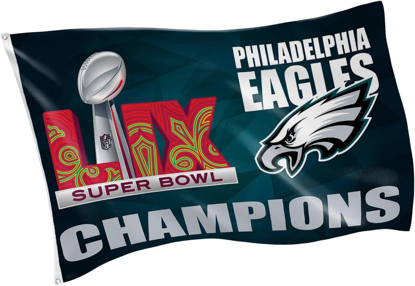 Philadelphia Eagles Flag-3x5 new NFL Philadelphia Eagles Flag Banner-100% polyester-Strips & Stars-gloves
