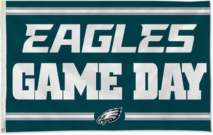 Philadelphia Eagles Flag-3x5 NFL Philadelphia Eagles Banner Flags-100% polyester-Strips & Stars-gloves