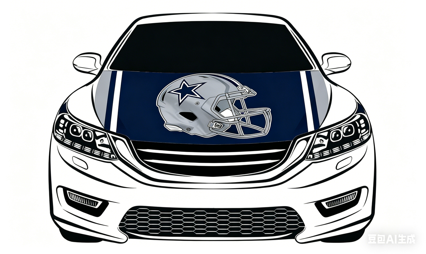 NFL Dalls Cowboys Flag-3.3x5 Ft 6X7Ft Car Hood Cover Banner Flag Of Dalls Cowboys -100% polyester