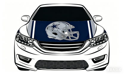 NFL Dalls Cowboys Flag-3.3x5 Ft 6X7Ft Car Hood Cover Banner Flag Of Dalls Cowboys -100% polyester