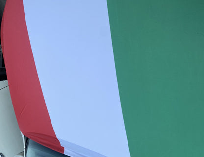 Nigerian flag，Car Hood Cover Flag of The Federal Republic of Nigeria, Engine Banner Flags Nigeria,3.3X5ft,100% Polyester Elastic Fabrics Can be Washed