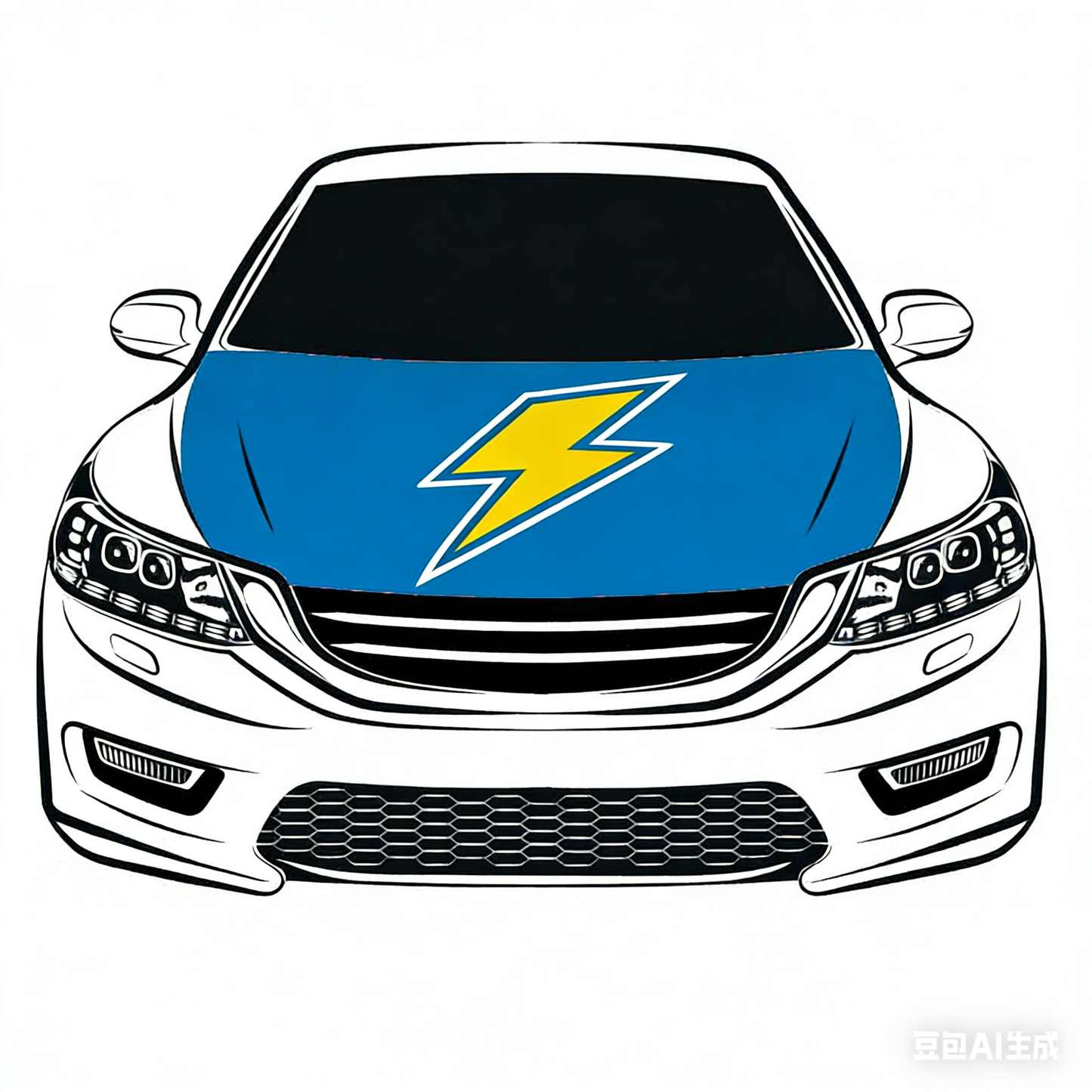 Los Angeles Chargers Flag-3.3x5 Ft 6X7Ft Car Hood Cover Banner Flag Of NFL Chargers -100% polyester
