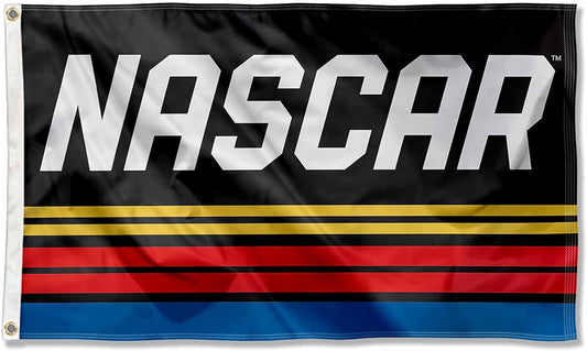 NASCAR Flag-3x5 FT Banner-100% polyester-2 Metal Grommets