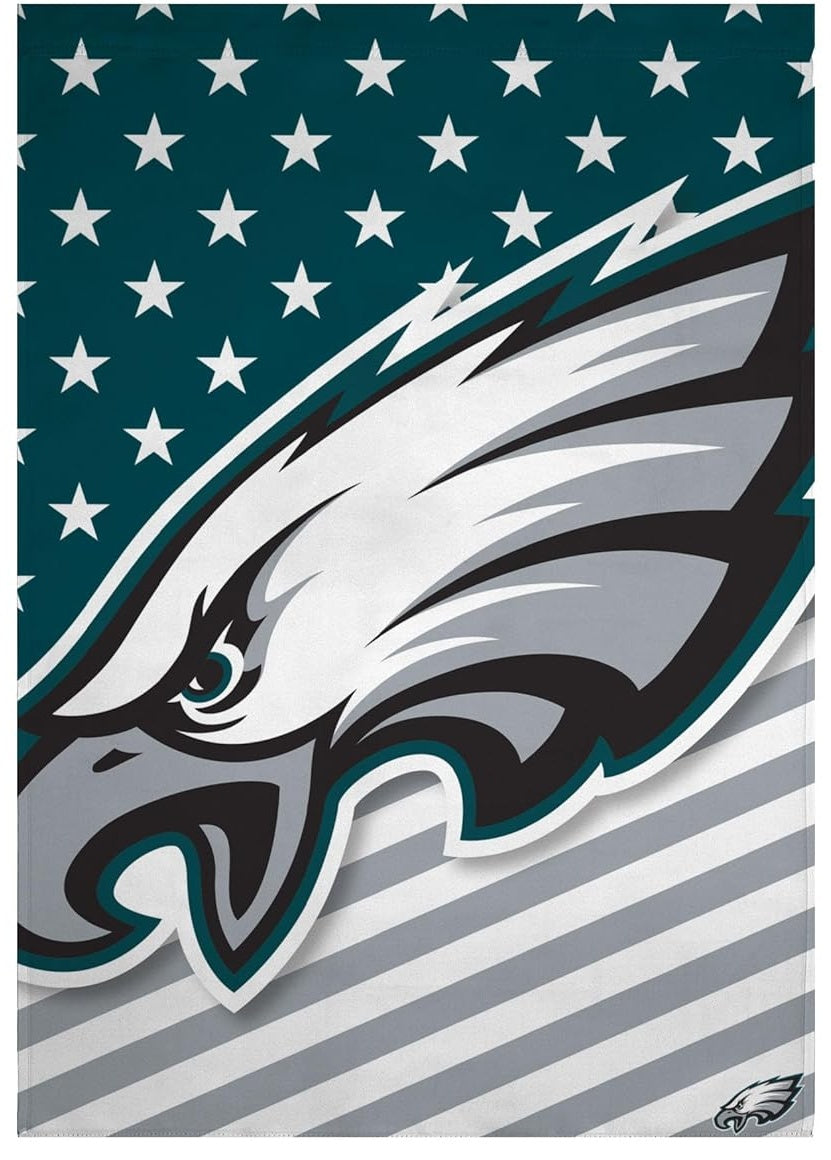 Philadelphia Eagles Flag  NFL Philadelphia Eagles Garden Banner Flags -100% polyester 12x18 inches / 28x40 inches