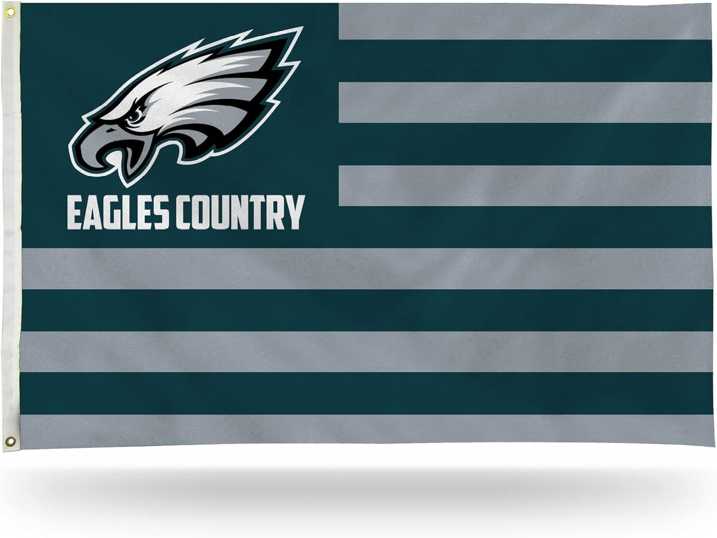Philadelphia Eagles Flag-3x5 NFL Philadelphia Eagles Banner Flags-100% polyester-Strips & Stars-gloves
