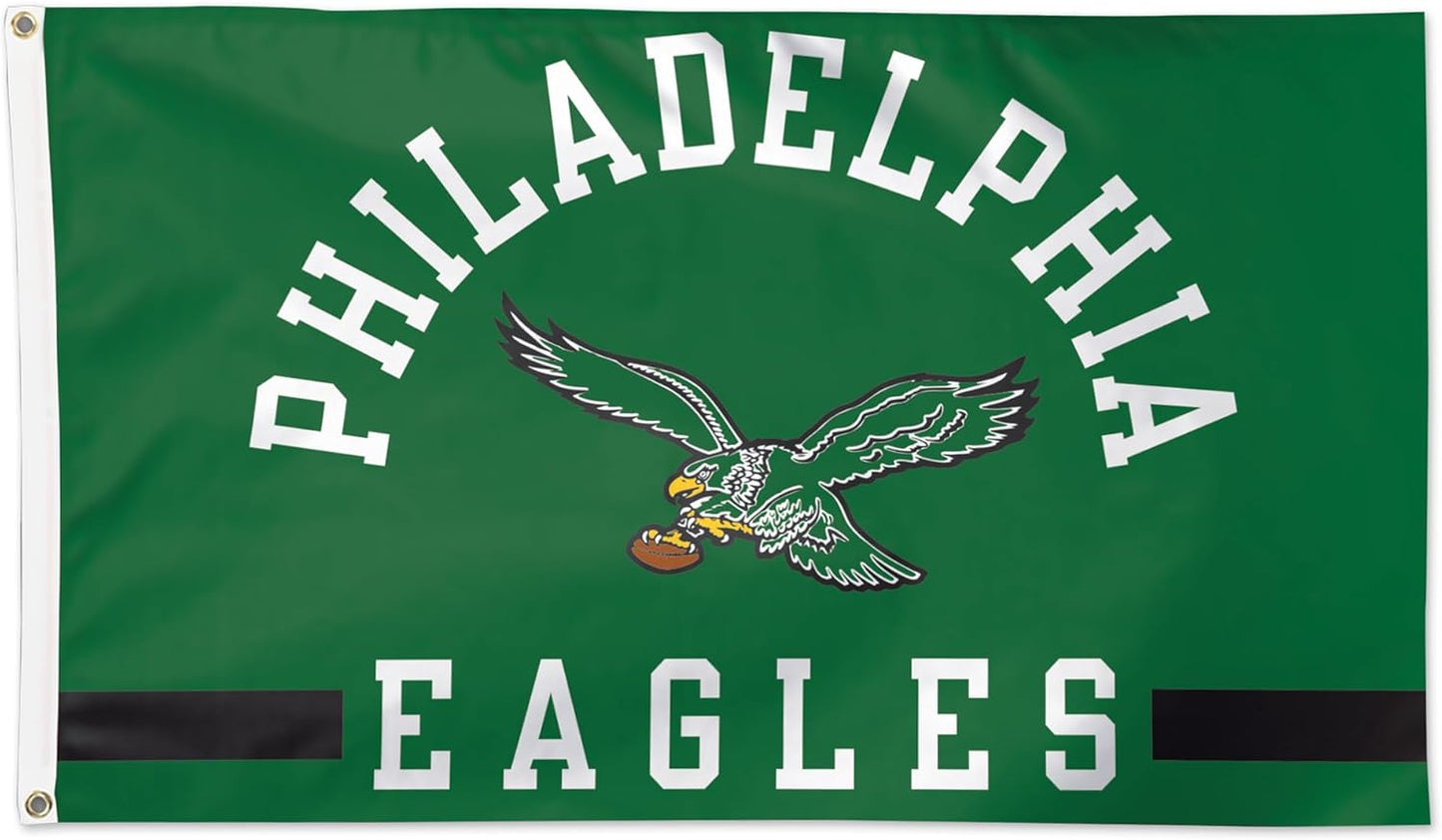 Philadelphia Eagles Flag-3x5 NFL Philadelphia Eagles Banner Flags-100% polyester-Strips & Stars-gloves
