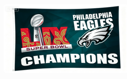 Philadelphia Eagles Flag-3x5 new NFL Philadelphia Eagles Flag Banner-100% polyester-Strips & Stars-gloves