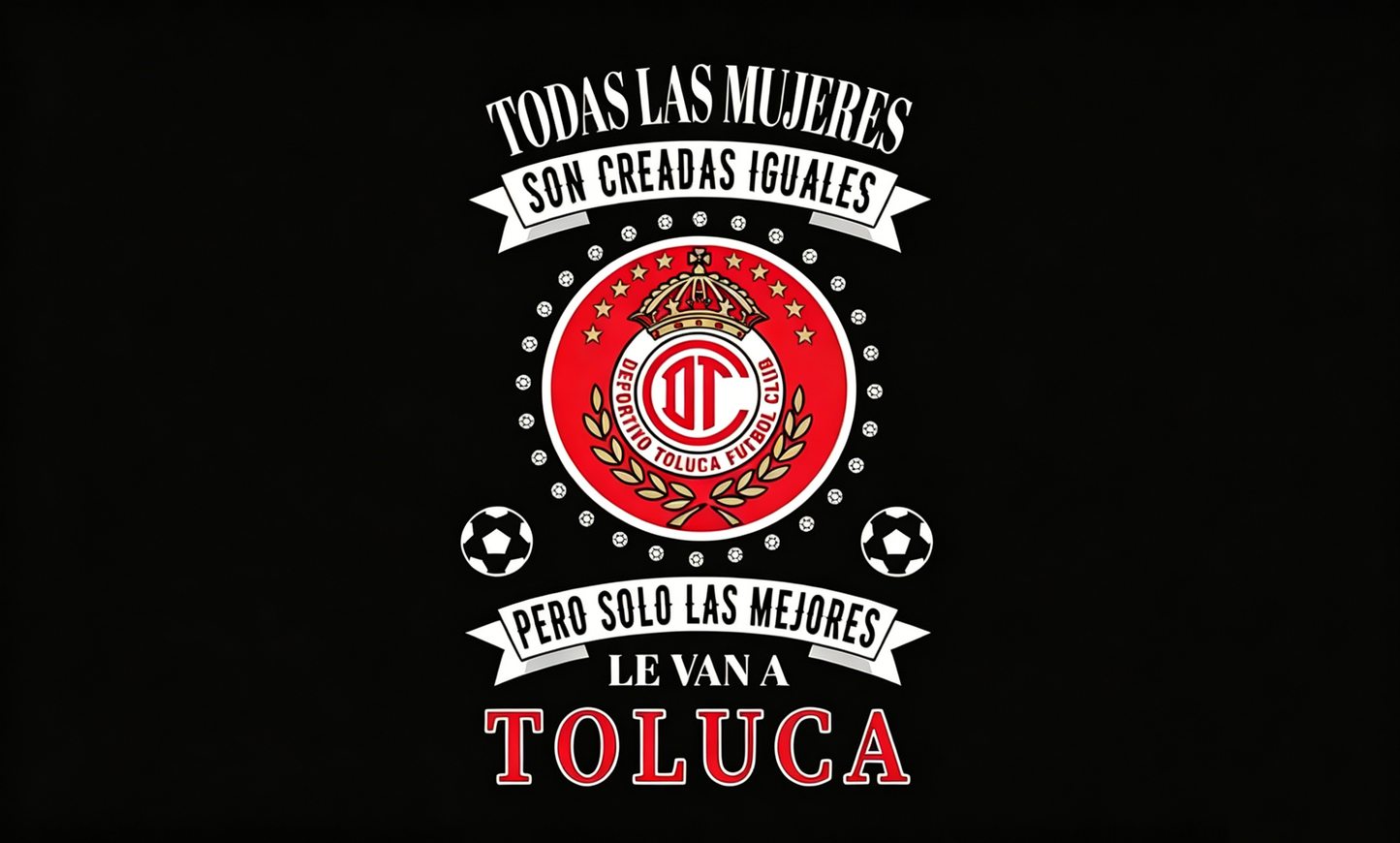 Toluca Flag --3x5 FT Football Club Deportivo Banner-100% polyester-2 Metal Grommets
