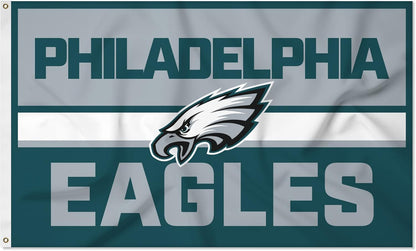Philadelphia Eagles Flag-3x5 new NFL Philadelphia Eagles Flag Banner-100% polyester-Strips & Stars-gloves