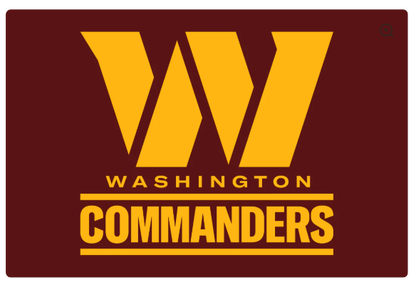 Washington Commanders Flag-3x5FT -100% polyester NFL Washington Redskins Banner Washington Champions Flags