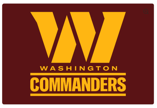 Washington Commanders Flag-3x5FT -100% polyester NFL Washington Redskins Banner Washington Champions Flags