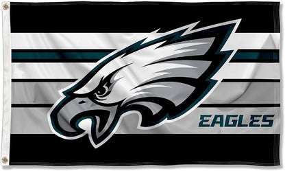 Philadelphia Eagles Flag-3x5Ft NFL Philadelphia Eagles Flag Banner-100% polyester-Strips & Stars-gloves