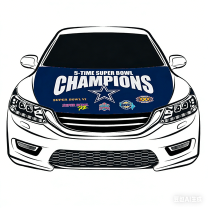 NFL Dalls Cowboys Flag-3.3x5 Ft 6X7Ft Car Hood Cover Banner Flag Of Dalls Cowboys -100% polyester