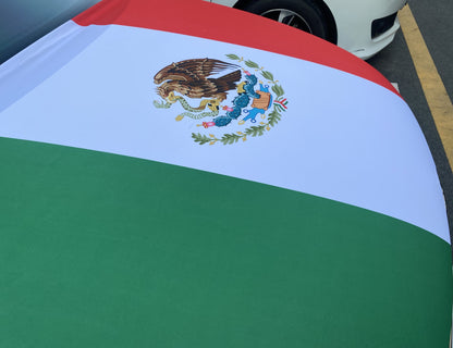 Norway Car Hood Cover Flag ,Norwegian flag，Engine Banner Flag of Norway,3.3X5ft, 100% Polyester Elastic Fabrics Can be Washed Suitable for large SUV and Pickup Trucks