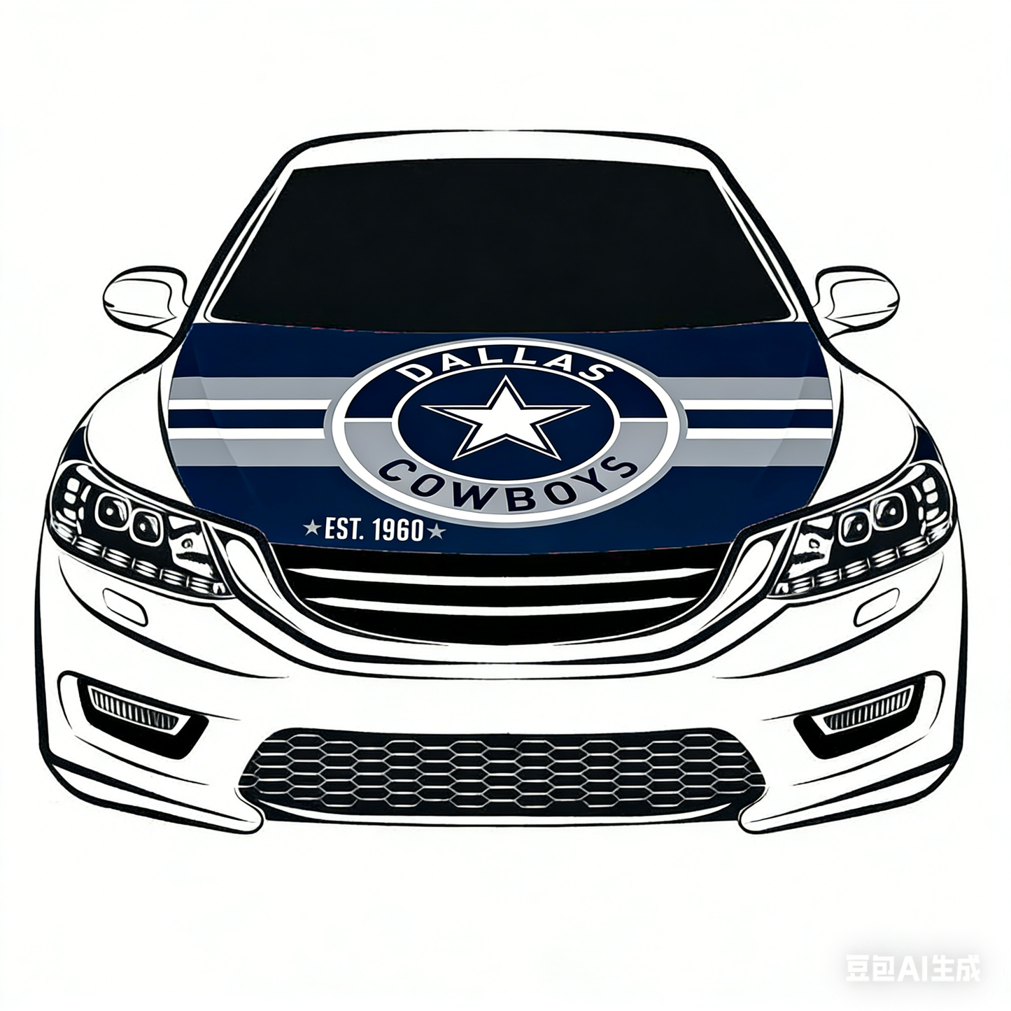 NFL Dalls Cowboys Flag-3.3x5 Ft 6X7Ft Car Hood Cover Banner Flag Of Dalls Cowboys -100% polyester